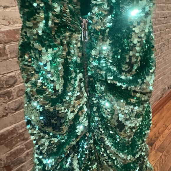 For Love and Lemons Marais Sequin Mini Dress Size Large - Picture 12 of 15